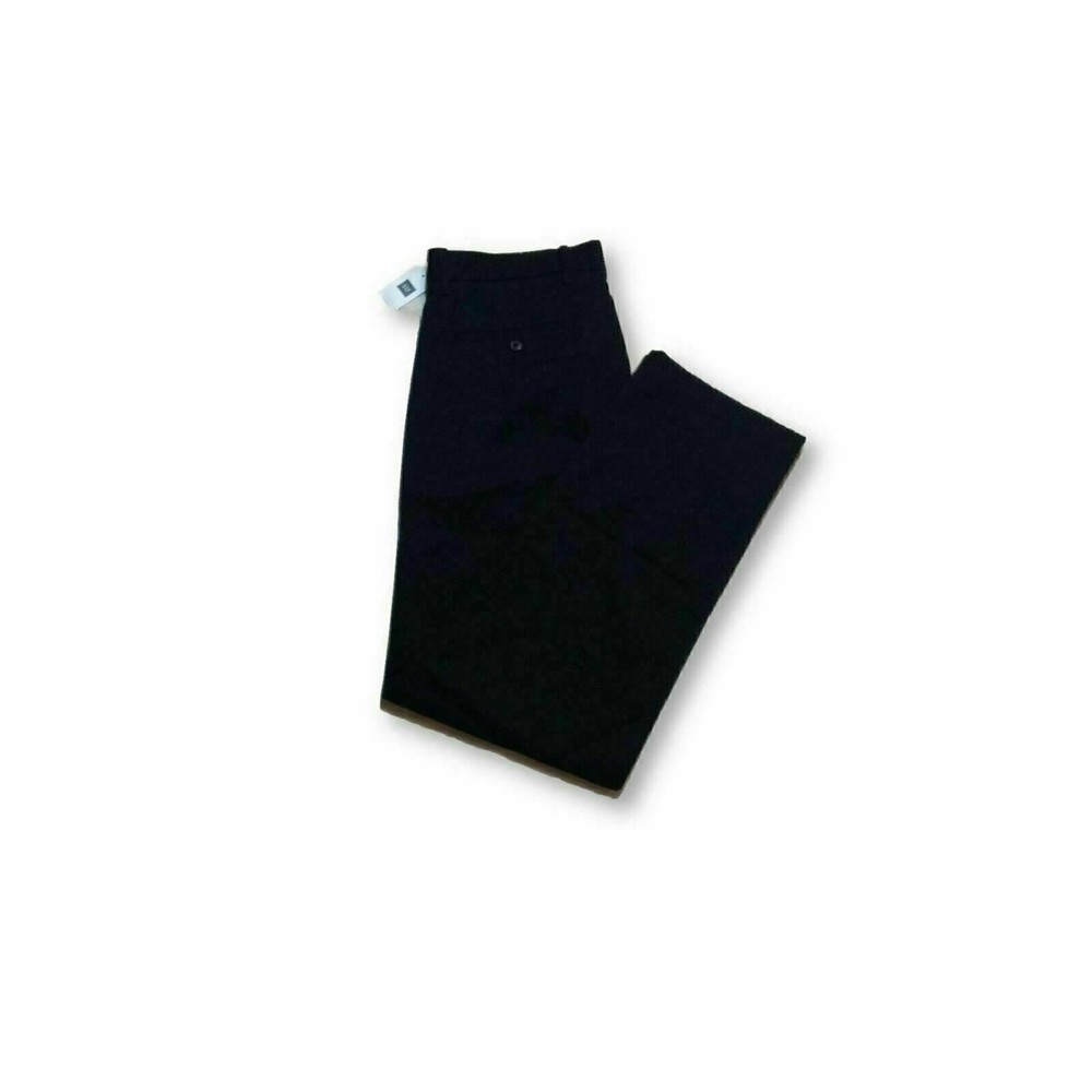 GAP KHAKIS CHINO PANTS MENS RELAXED FIT SIZE 33X32 TRUE NAVY BLUE ZIP FLY NWT
